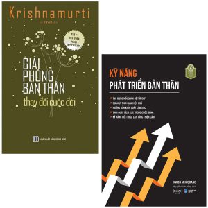 Combo Sách Giải Phóng Bản Thân Thay Đổi Cuộc Đời + Kỹ Năng Phát Triển Bản Thân (Bộ 2 Cuốn)