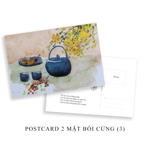 Vườn Tôi Có Cây Lá Bình Yên - Tặng Kèm 1 Bookmark Bế 2 Mặt Bồi Cứng + 3 Postcard 2 Mặt Bồi Cứng - Ảnh 3