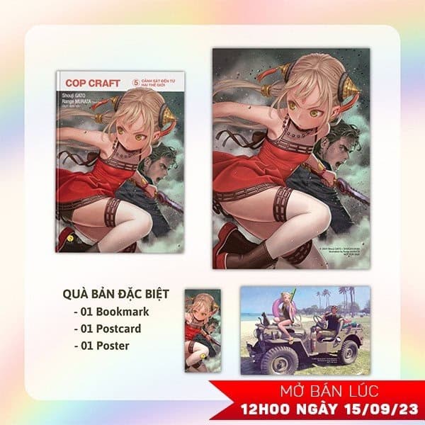 COP CRAFT - Cảnh Sát Đến Từ Hai Thế Giới - Tập 5 - Bản Đặc Biệt - Tặng Kèm Bookmark + Postcard Nhũ + Mini Poster Holo