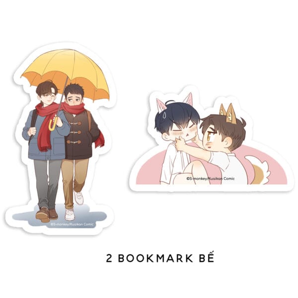 Em Trai Hàng Xóm Bướng Bỉnh Quá - Tập 5 - Bản Đặc Biệt - Tặng Kèm 2 Bookmark Bế Bồi Cứng + Postcard Bồi Cứng + Huy Hiệu + Standee Acrylic - Ảnh 5