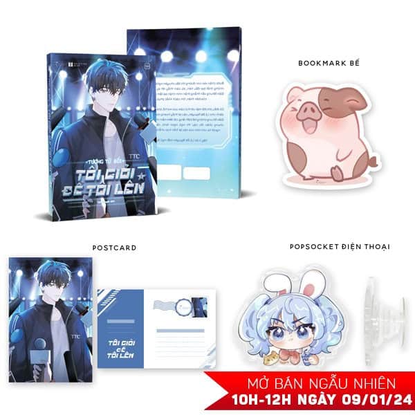Tôi Giỏi Để Tôi Lên - Tập 2 - Bản Đặc Biệt - Tặng Kèm Bookmark Bế Hai Mặt Bồi Cứng + Postcard Hai Mặt Bồi Cứng + Popsocket Điện Thoại