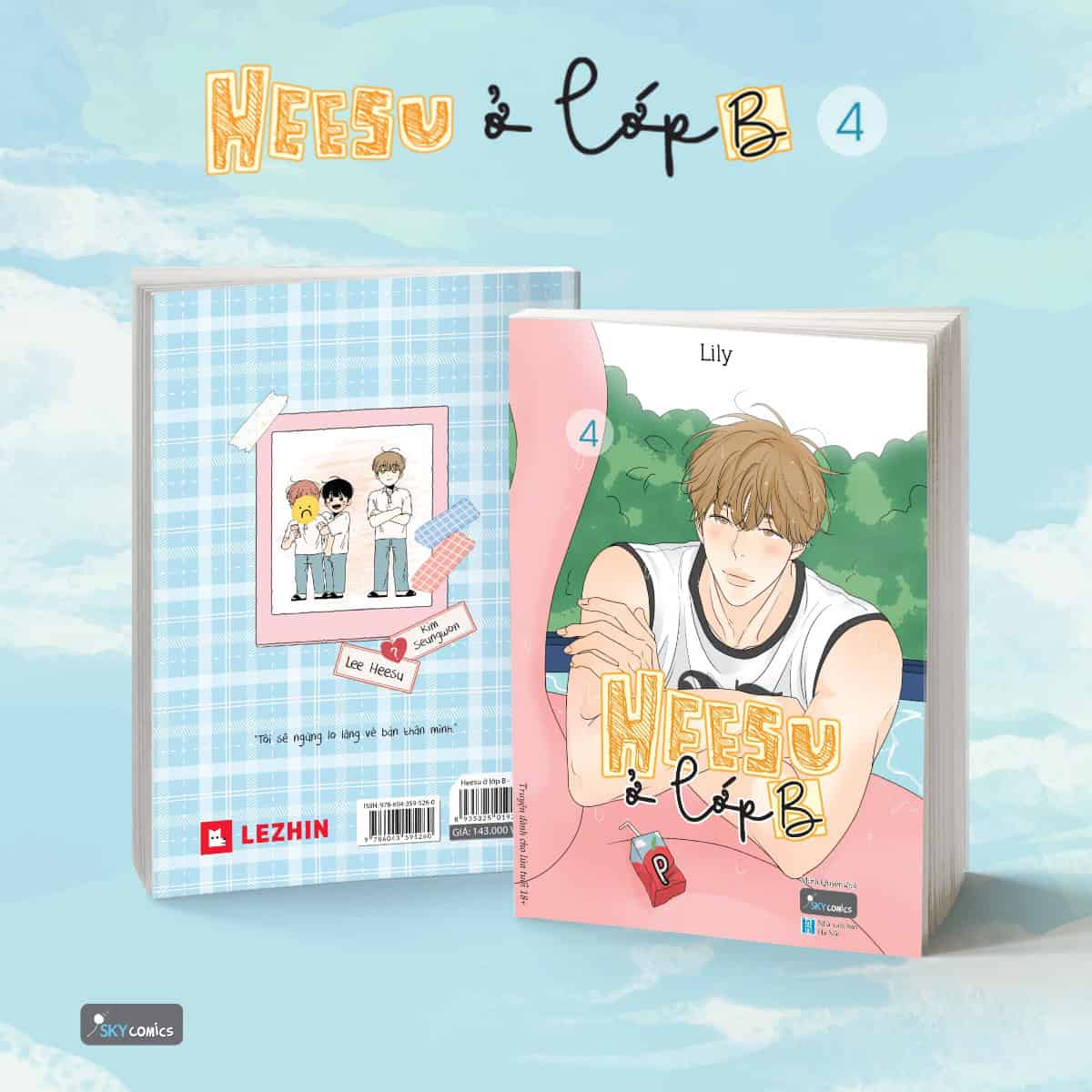 Heesu Ở Lớp B - Tập 4 - Tặng Kèm Bookmark Bế Hình Bồi Cứng